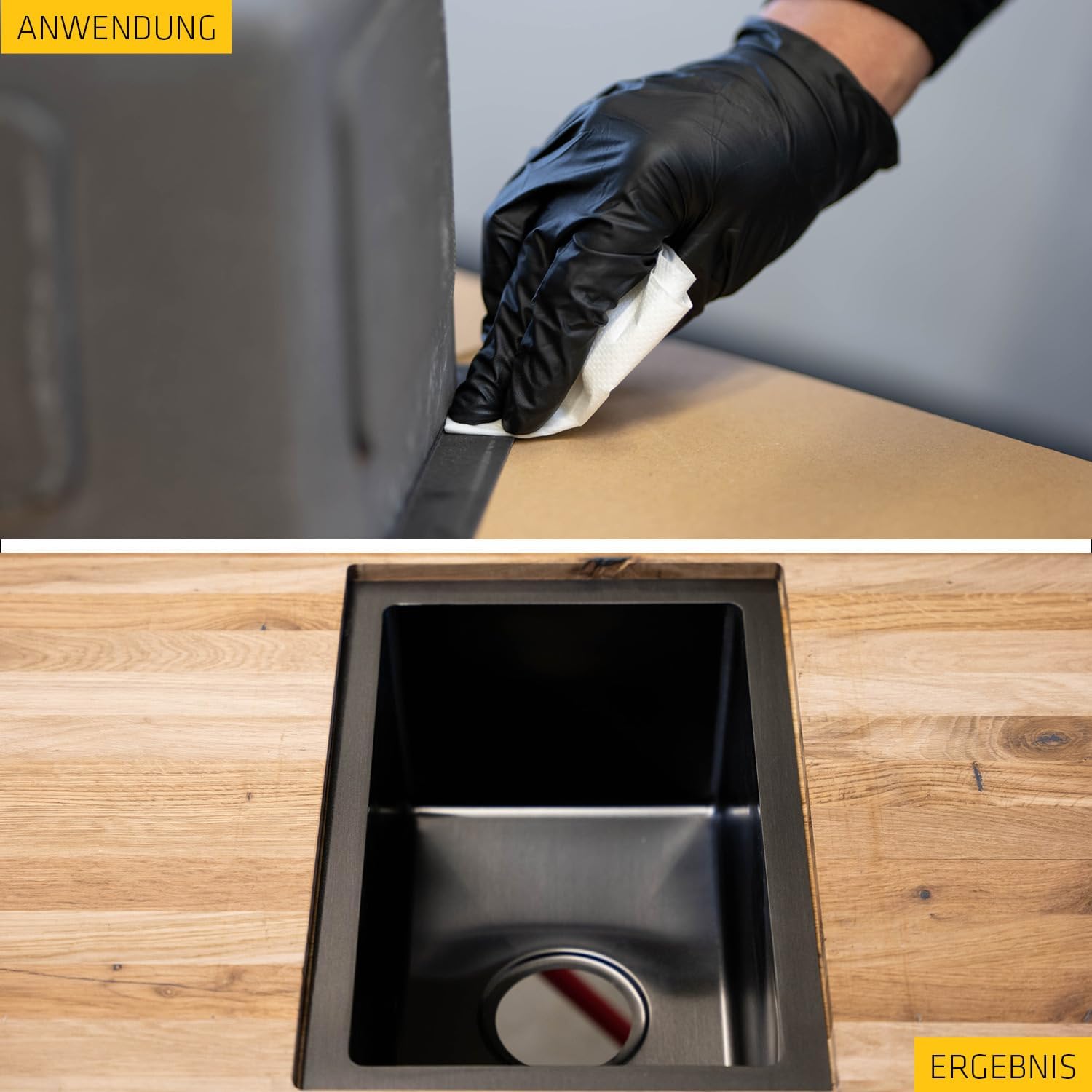 Detalle de Sika Aktivator-205 Transparent: Haftreiniger auf Lösemittelbasis für nicht poröse Untergründe (250 ml)