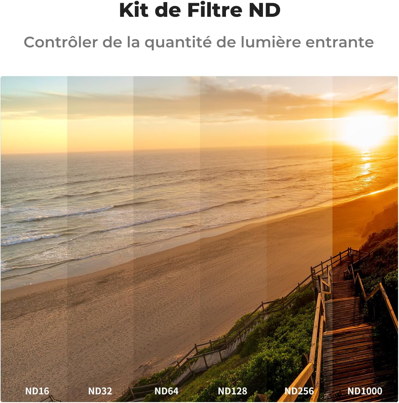 Thumbnail 2 de K&F Concept Filtre UV+LPR+CPL+Black Mist 1/4+ND32/PL+ND16/PL+ND8/PL+ND64/PL+ND128/PL+ND256/PL+ND16+ND32+ND64+ND128+ND256+ND1000 — kit 16 filtres pour DJI Mini 4 Pro