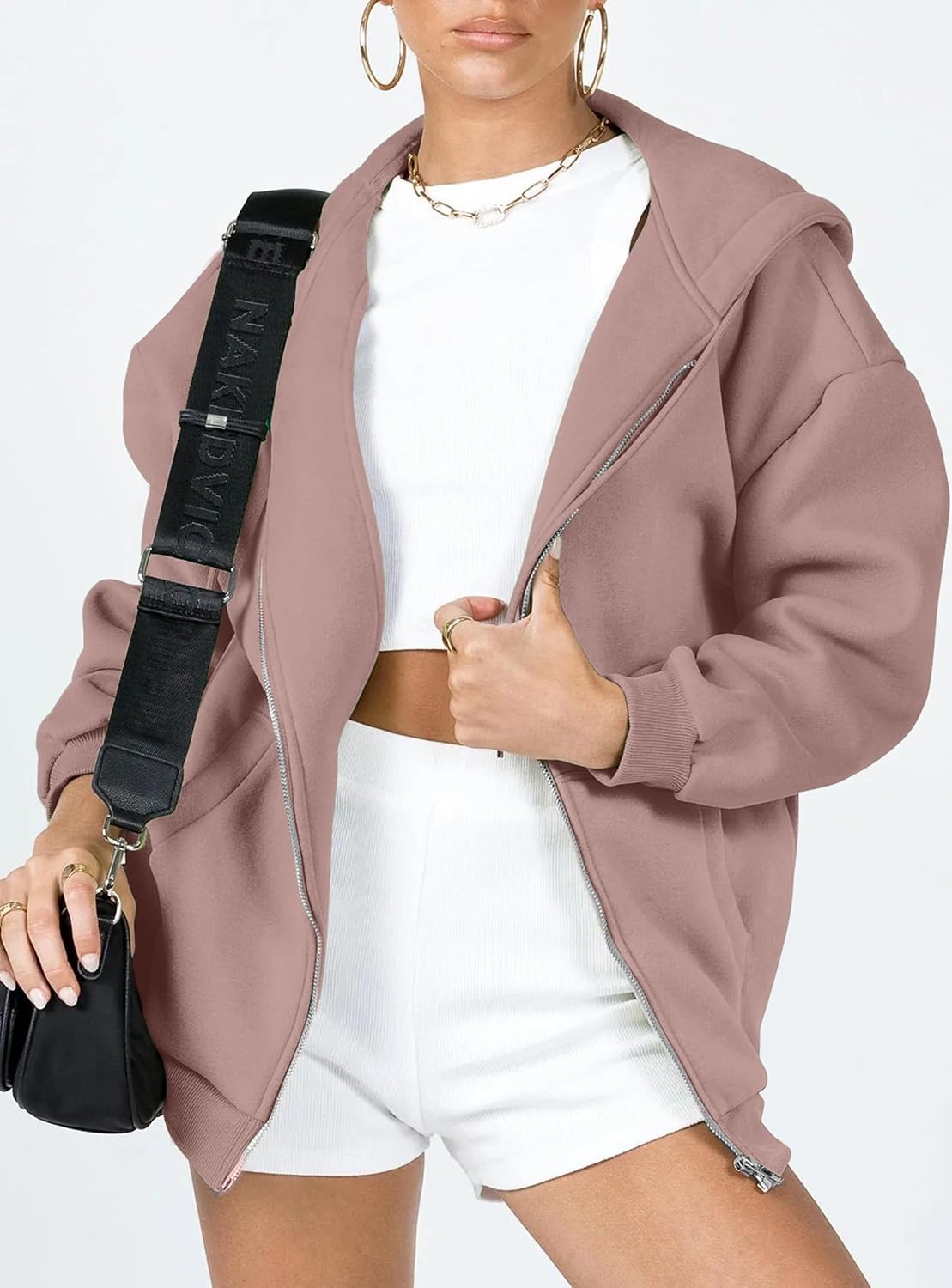 Thumbnail 6 de PRETTYGARDEN Women's 2026 Spring Zip Up Y2K Hoodies: Cozy, Casual jacket with pockets