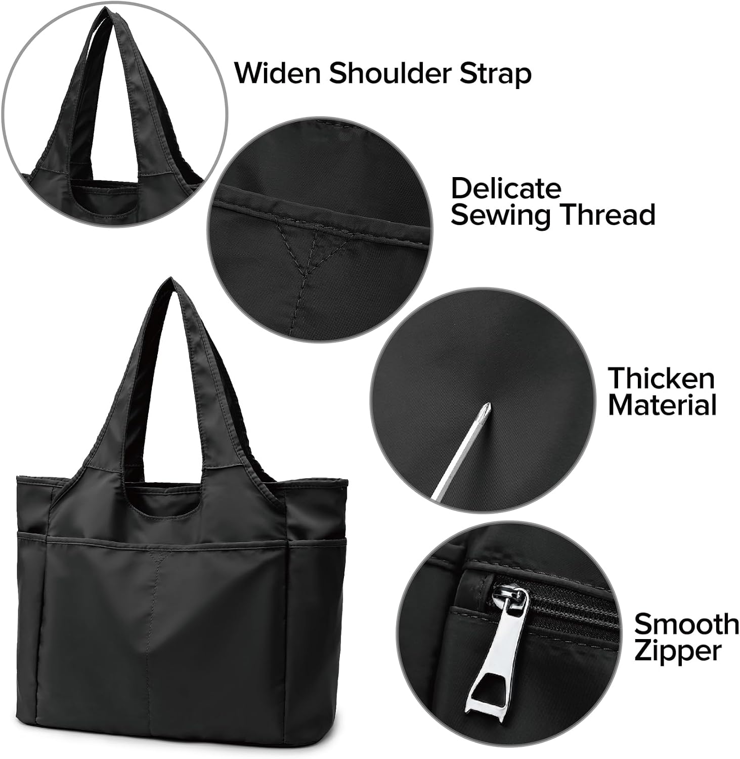 Thumbnail 6 de MAYMOONER Large Capacity Tote Bag 1 for Women