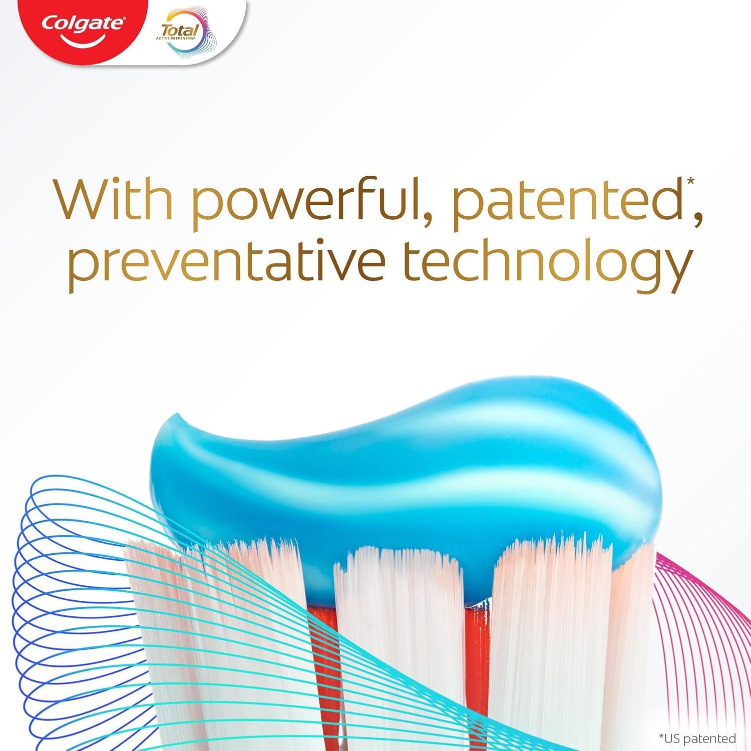 Thumbnail 1 de Colgate Total Whitening Toothpaste 4x100ml – Stronger 24-Hour Bacterial Defence and Long-Lasting Protection