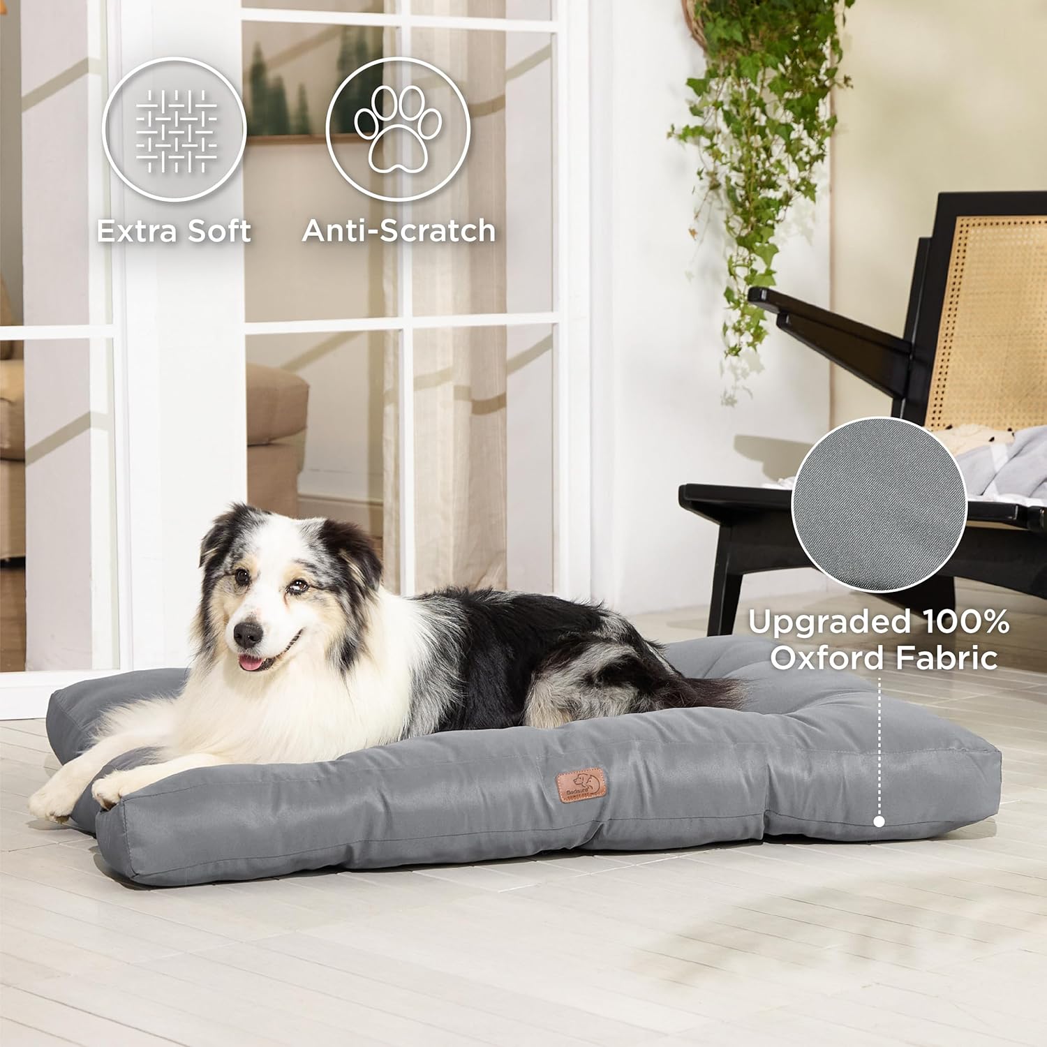 Thumbnail 2 de Bedsure Washable Dog Bed 111x89x9cm