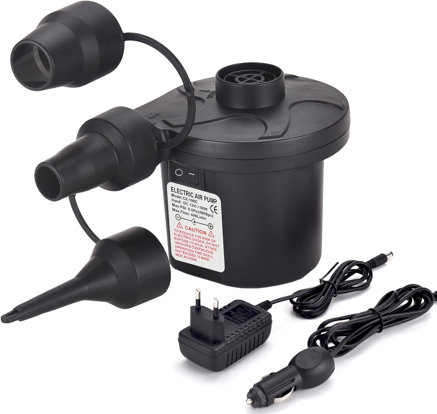 Thumbnail 6 de Elektrische Luftpumpe Luftmatratze 2-in-1 Pumpe