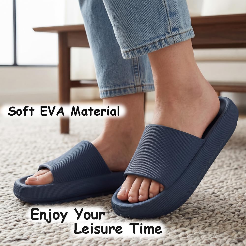 Detalle de Donpapa Ciabatte Casa Donna Estive – Pantofole Nuvola EVA, design ergonomico e anti-slip