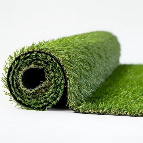 Thumbnail 4 de Rollo de césped artificial COMERCIAL CANDELA FELPUDOS Y ALFOMBRAS de 20 mm (2×5 metros)