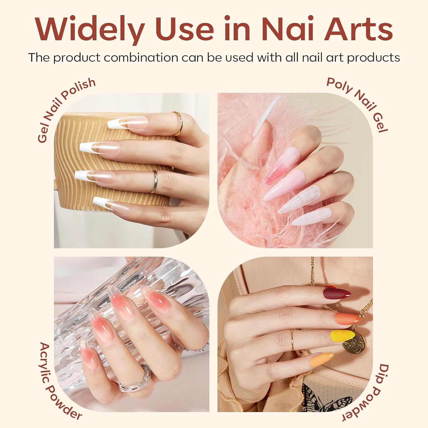 Detalle de modelones Base Coat Top Coat UV und Dehydrator für Nägel Set, 3 × 10 ml
