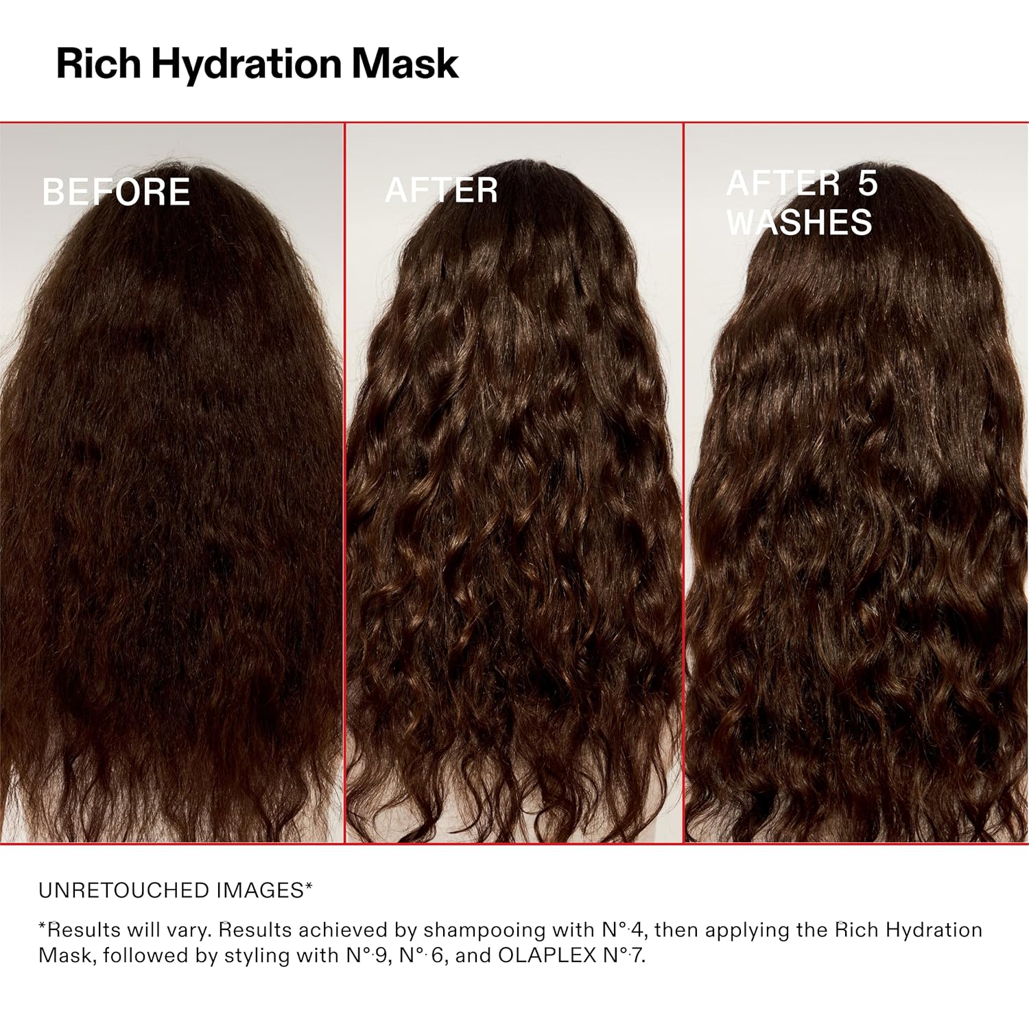 Thumbnail 5 de Olaplex Rich Hydration Mask: Cuticle Sealing Mask (200 ml / 6.7 Fl Oz) for Dry or Medium to Coarse Hair