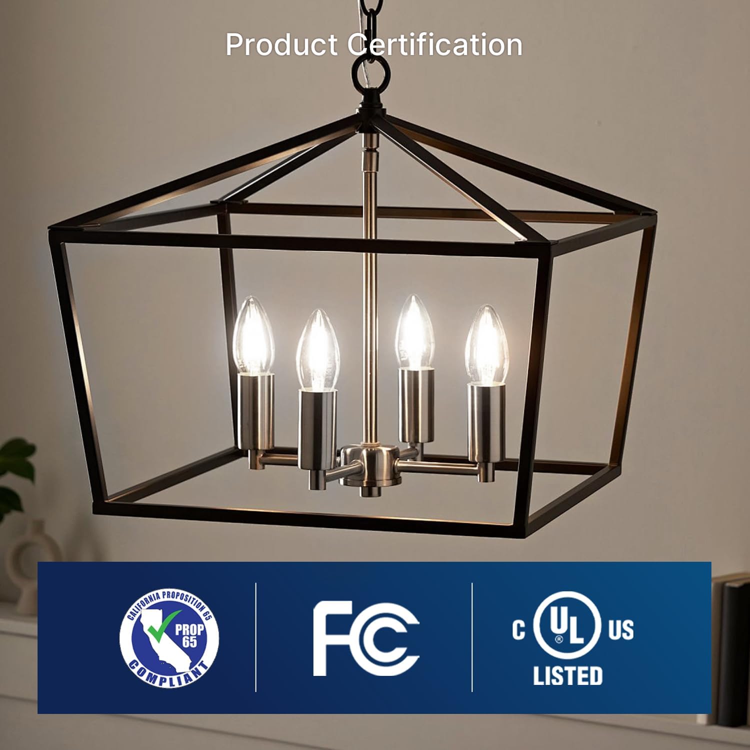 Thumbnail 4 de FLSNT B11-E12-6-5.5W-5K-800LM-100w Candelabra LED Bulbs, 5000K, Dimmable, 6-Pack