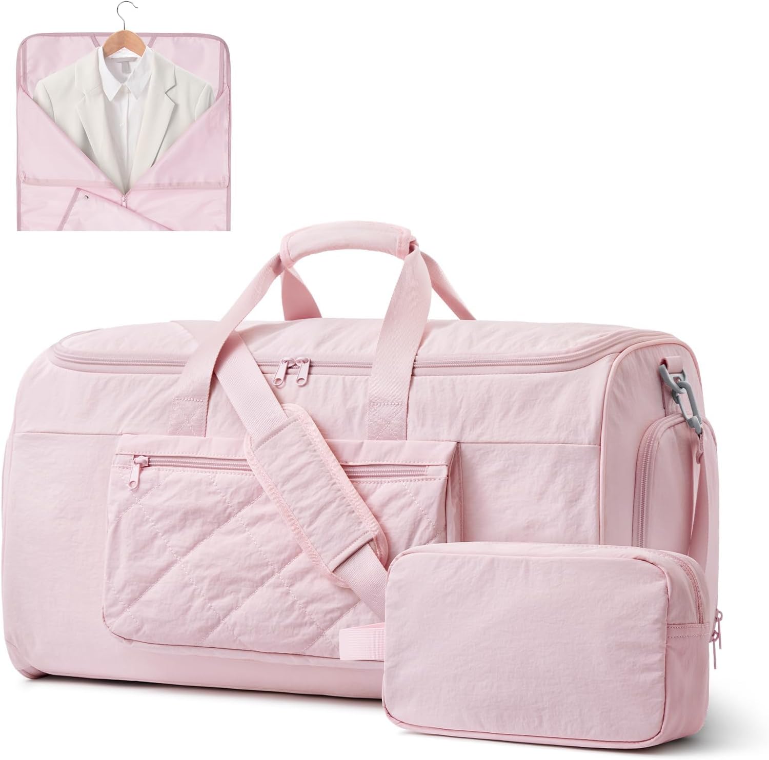 S-ZONE 50L Sac à vêtements convertible 2 en 1