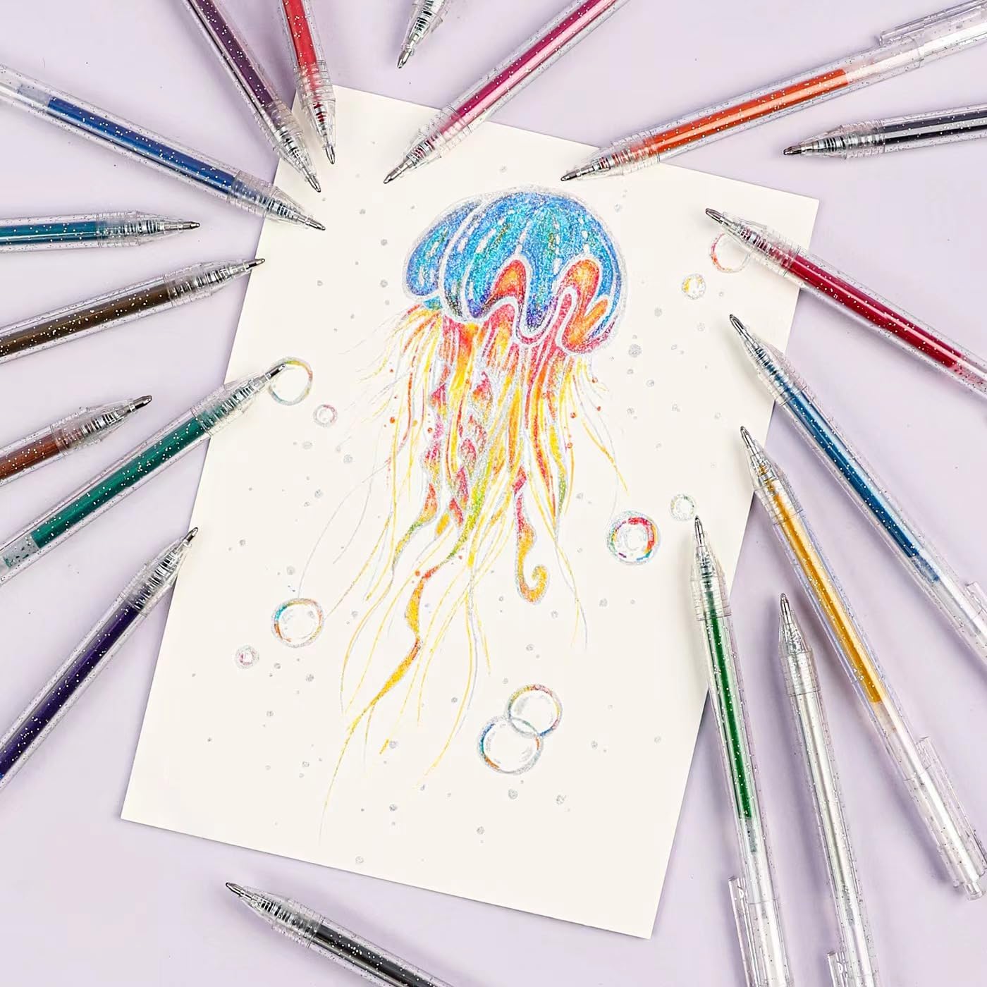Thumbnail 4 de Grabie Glitzer Gelstifte 18 Farben