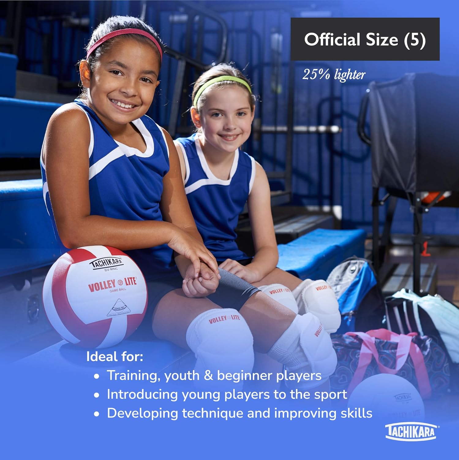 Thumbnail 2 de Tachikara Volley-Lite Additional Colors (EA) – A Lighter, Durable Youth Volleyball