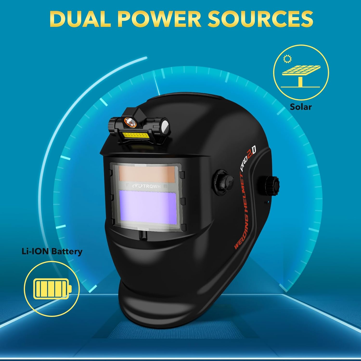 Thumbnail 6 de TRQWH auto darkening welding helmet