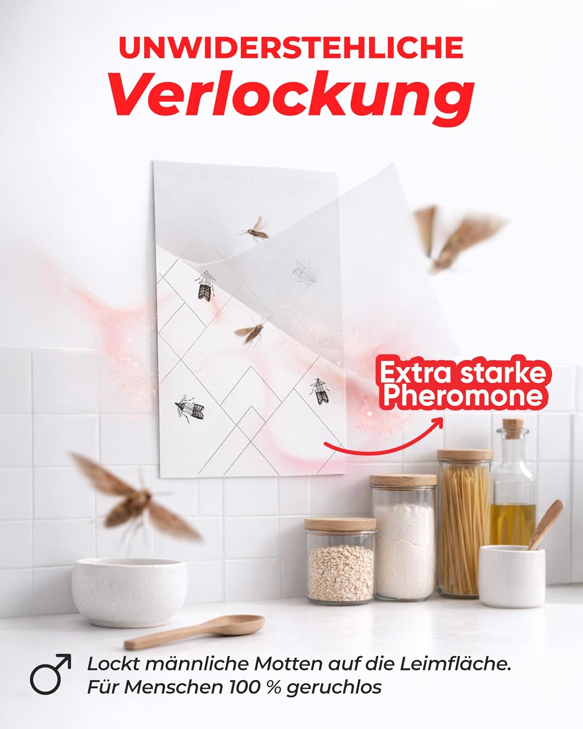 Detalle 1 de PIC Lebensmittelmotten Falle - effektive Mottenfalle