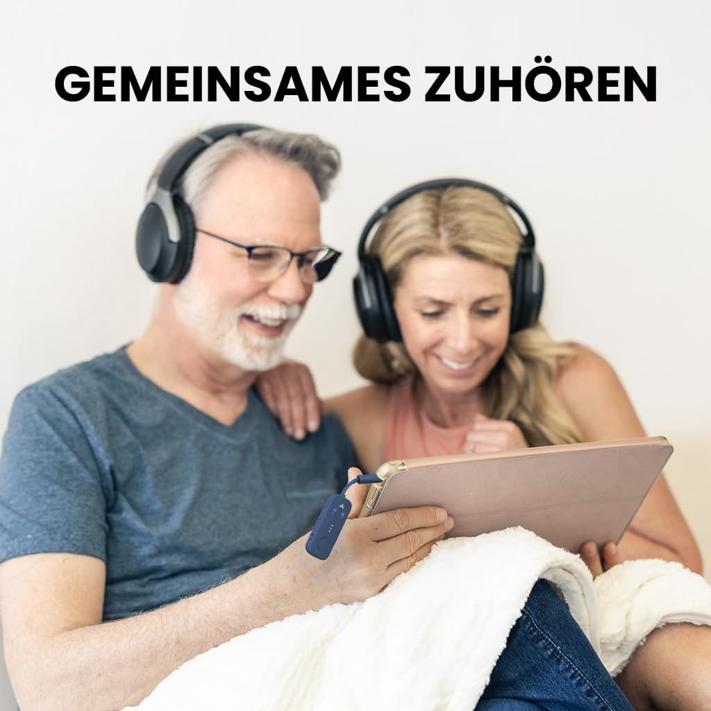 Thumbnail 3 de Avantree Relay Bluetooth 5.3 Adapter für Flugzeug mit Qualcomm aptX Adaptive (3,5-mm-AUX, 2 Kopfhörer/AirPods)