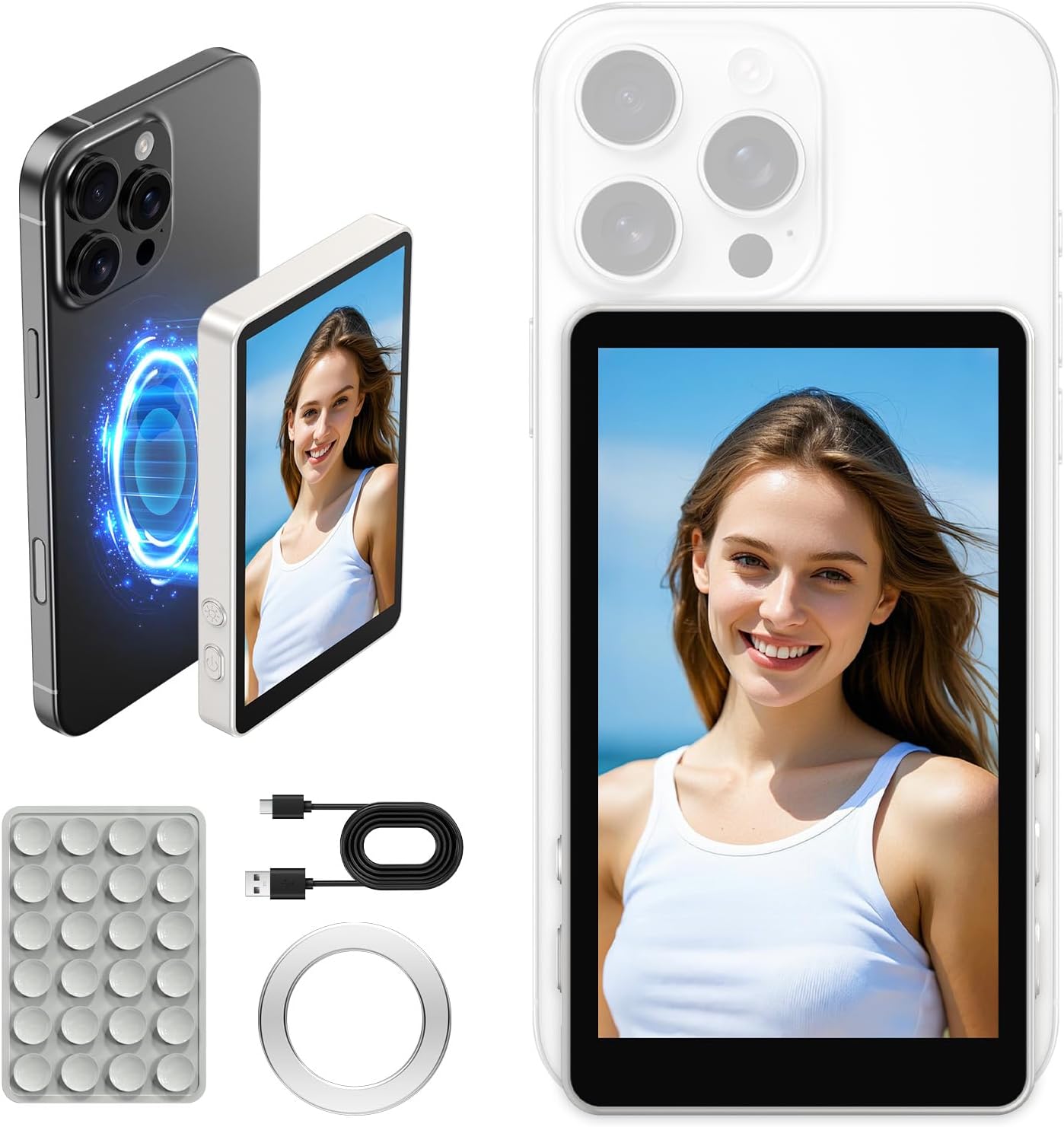 XJUGEZ Écran de retour 4K pour smartphone