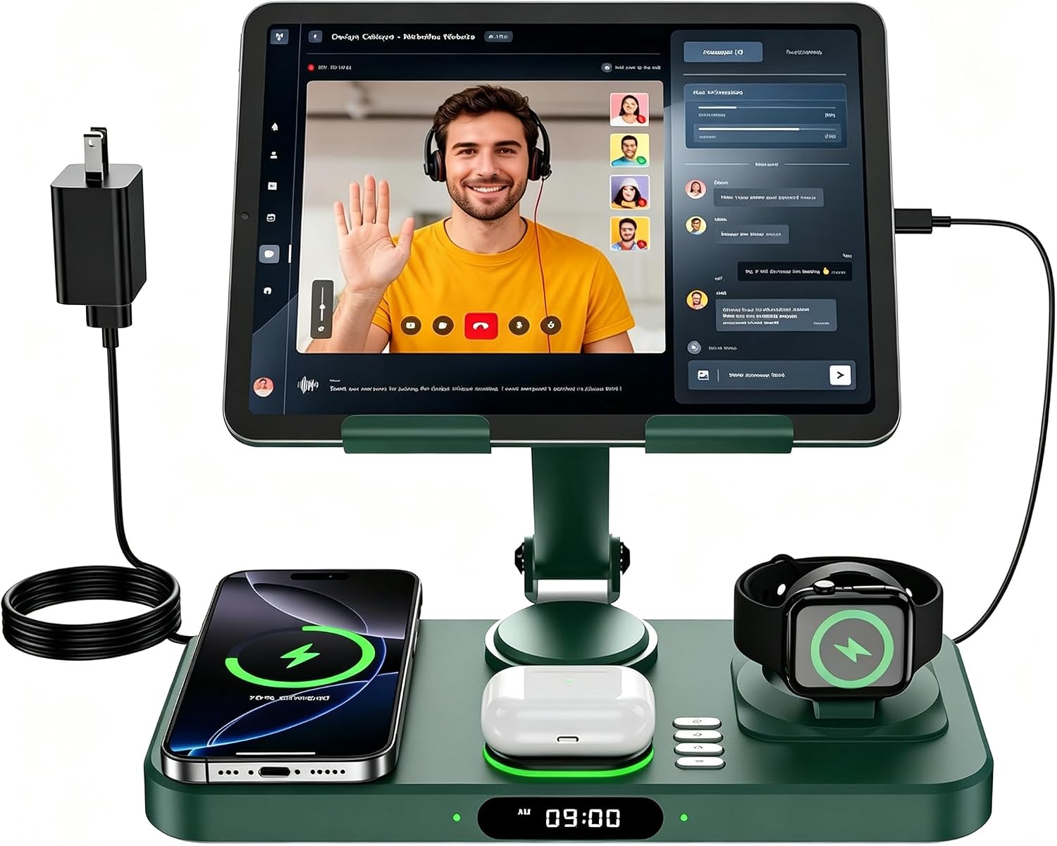 Detalle de Wireless Charging Station, 6-in-1