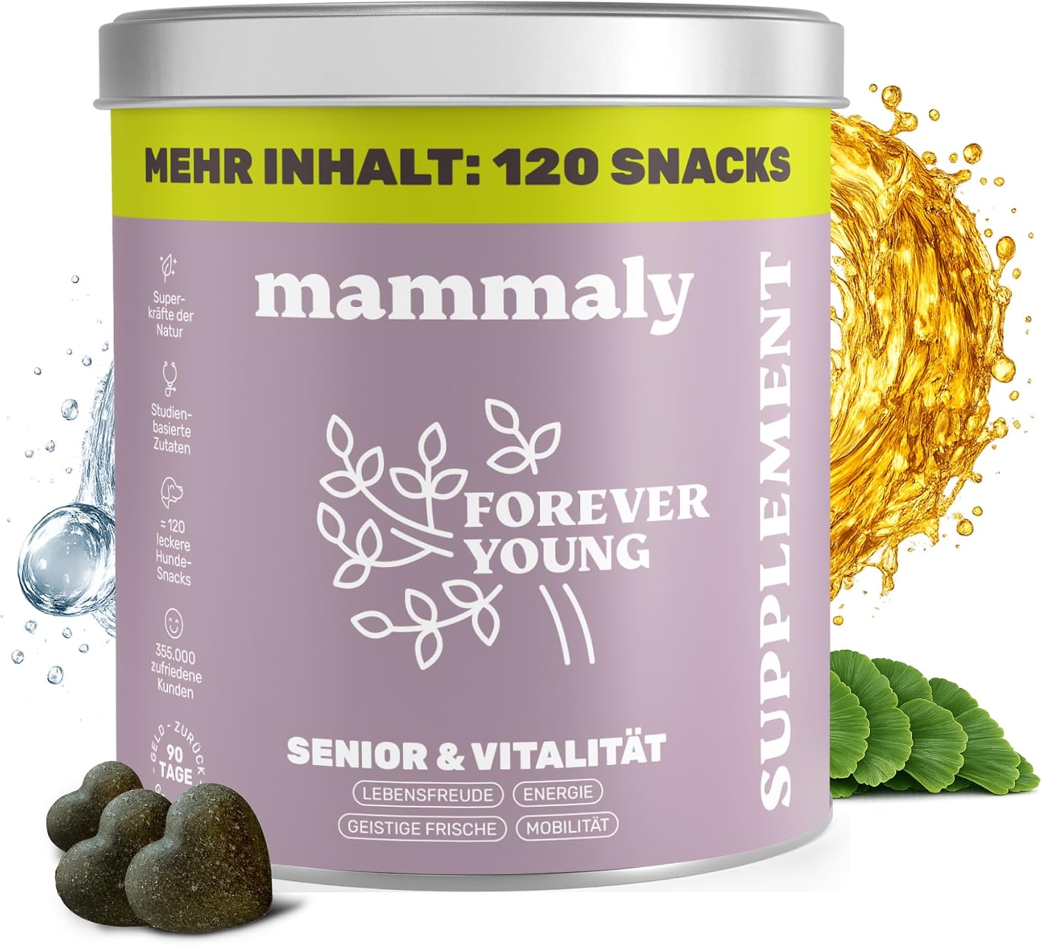 Detalle de mammaly Forever Young 350 g Vitalsnacks