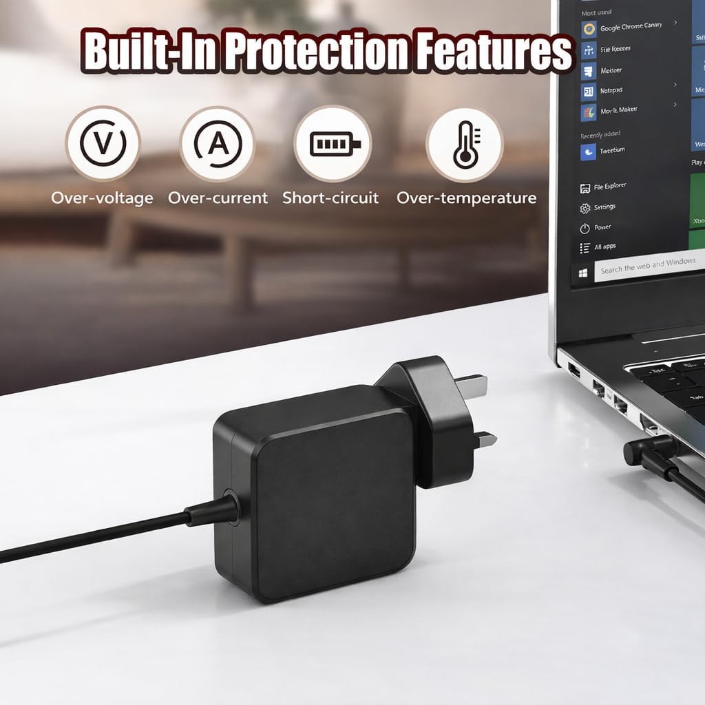 Thumbnail 4 de VUOHOEG 65W Laptop Charger 65W