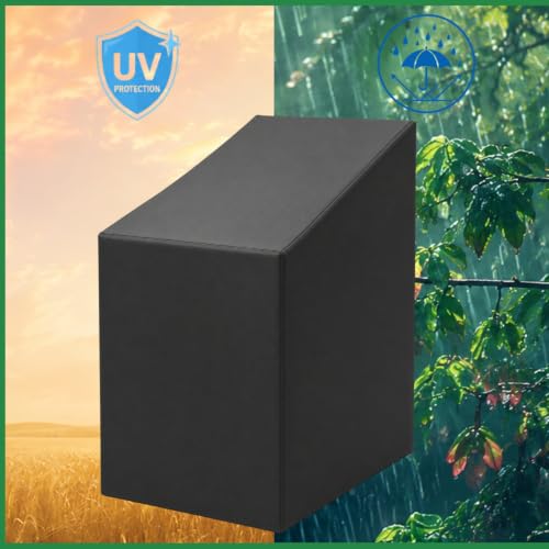 Thumbnail 6 de JTNero Housse de chaise de jardin noire