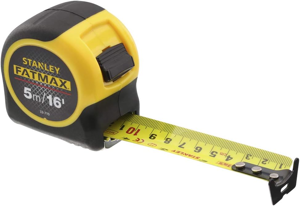 Detalle de Stanley 0-33-719 FatMax BladeArmor – miara zwijana 5 m, szerokość 32 mm