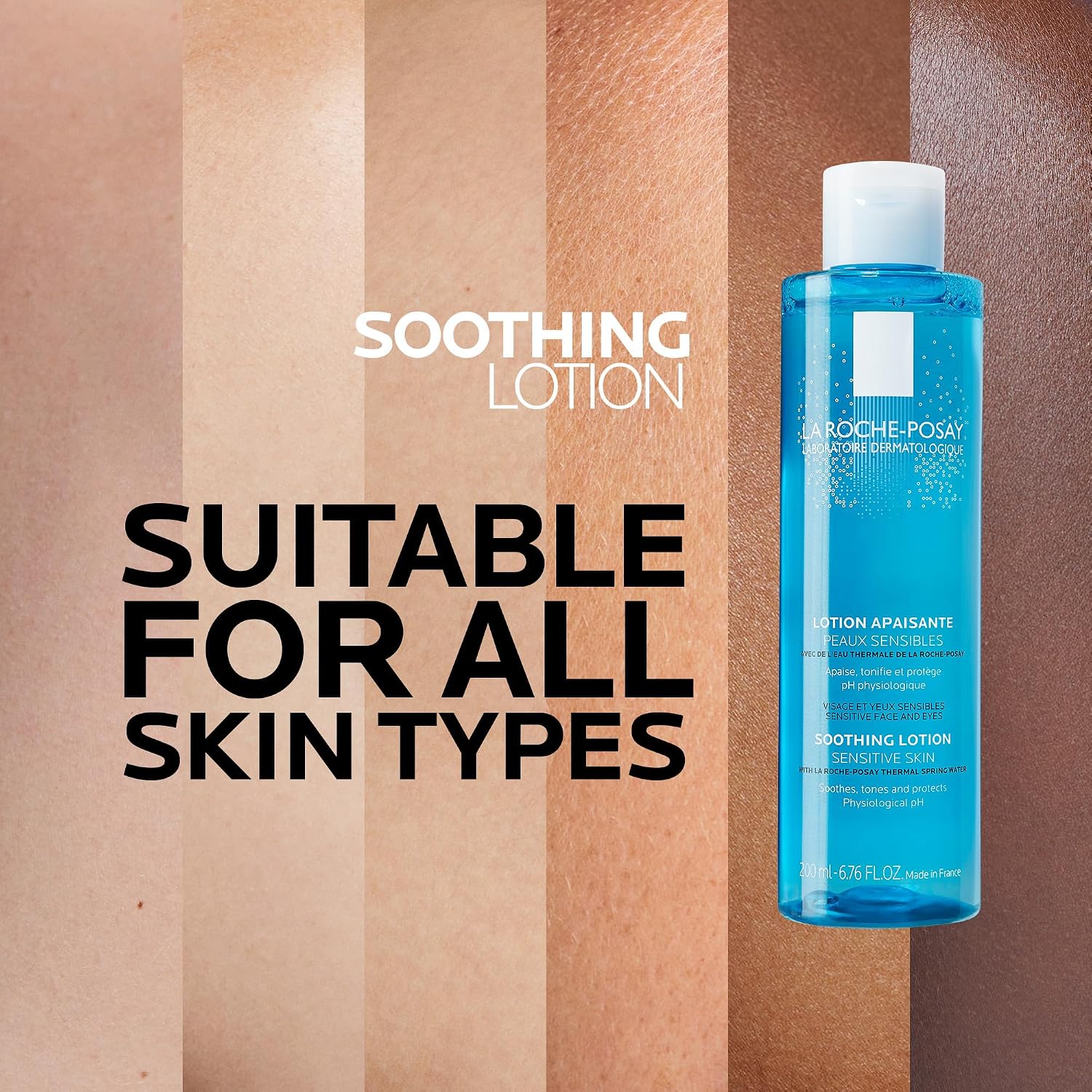Detalle de La Roche-Posay Physiological Lotion, Soothing and Toning Face Lotion, 200 ml