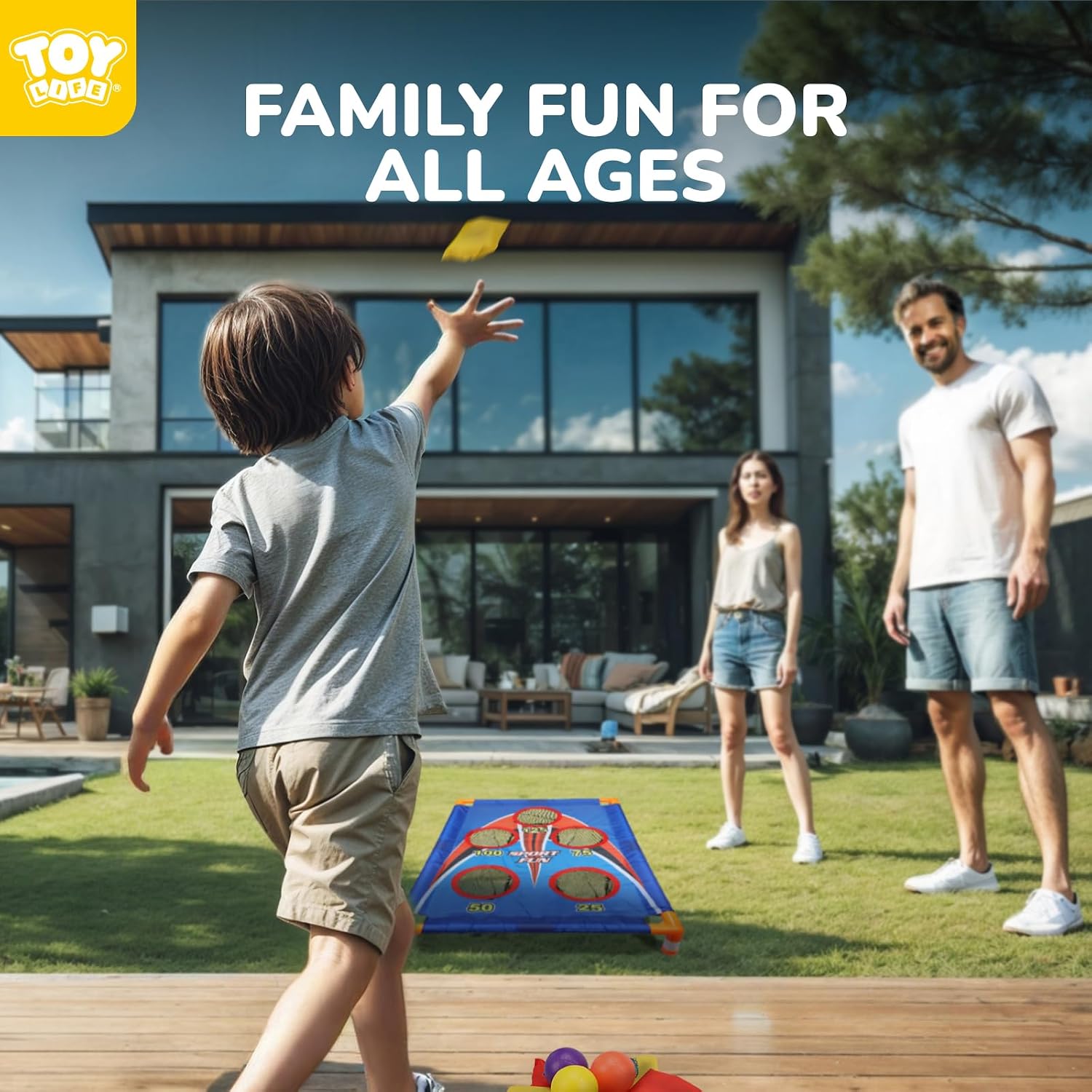 Thumbnail 4 de TOY Life Bean Bag Toss Carnival Games Cornhole Set for Kids (Ages 4–8)