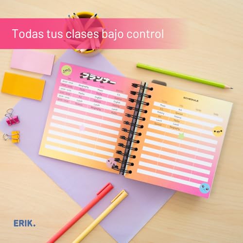 Detalle de Grupo Erik Agenda Escolar 2025 Día por página para primaria 🗓