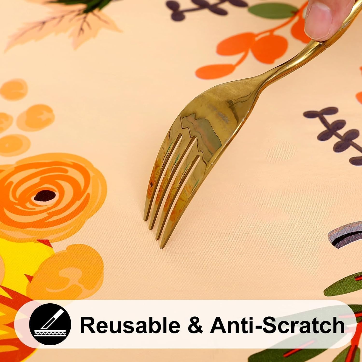 Thumbnail 4 de Smiry Fitted Vinyl Tablecloth 30" x 72
