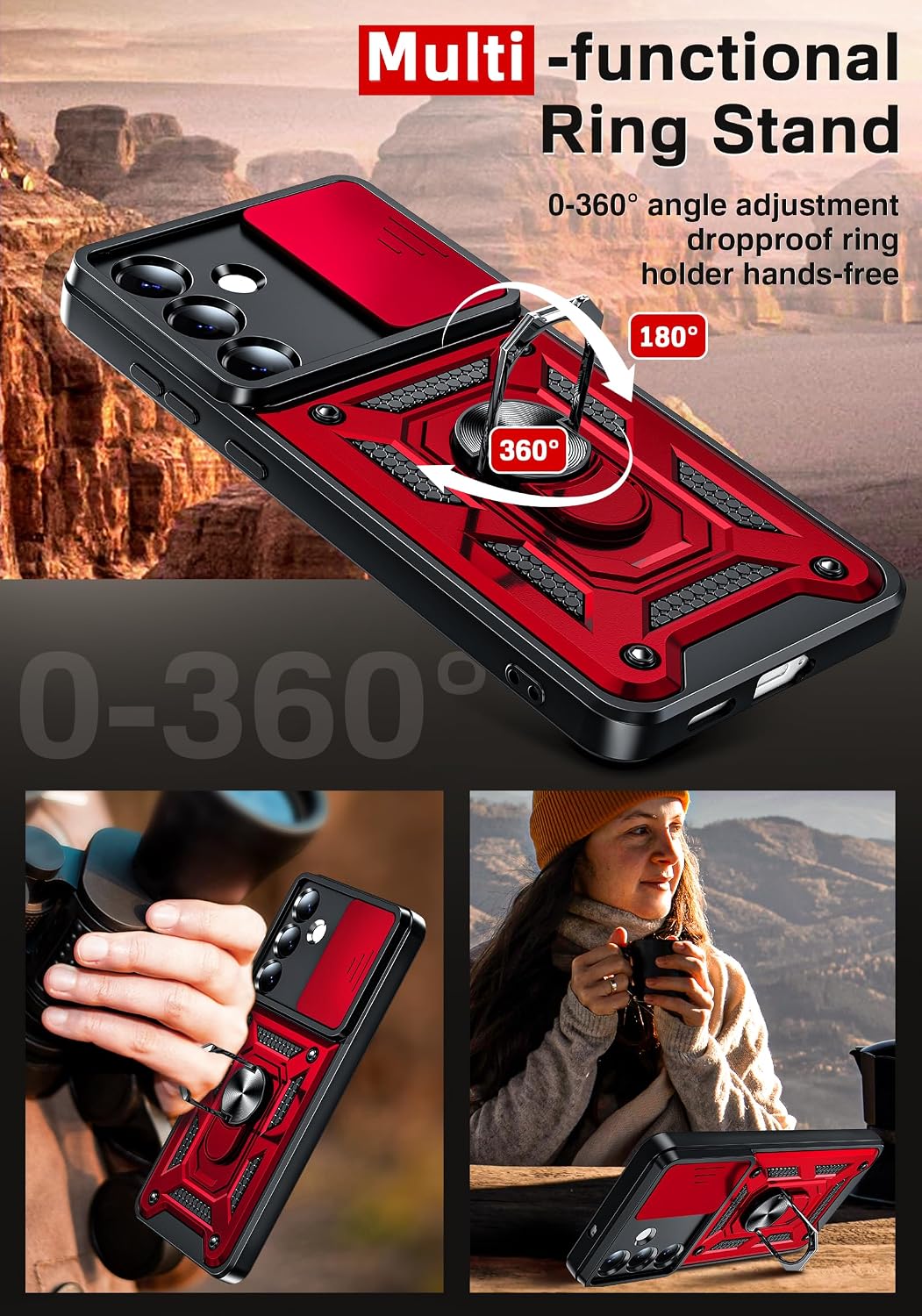 Thumbnail 6 de LeYi Galaxy S25 FE Case