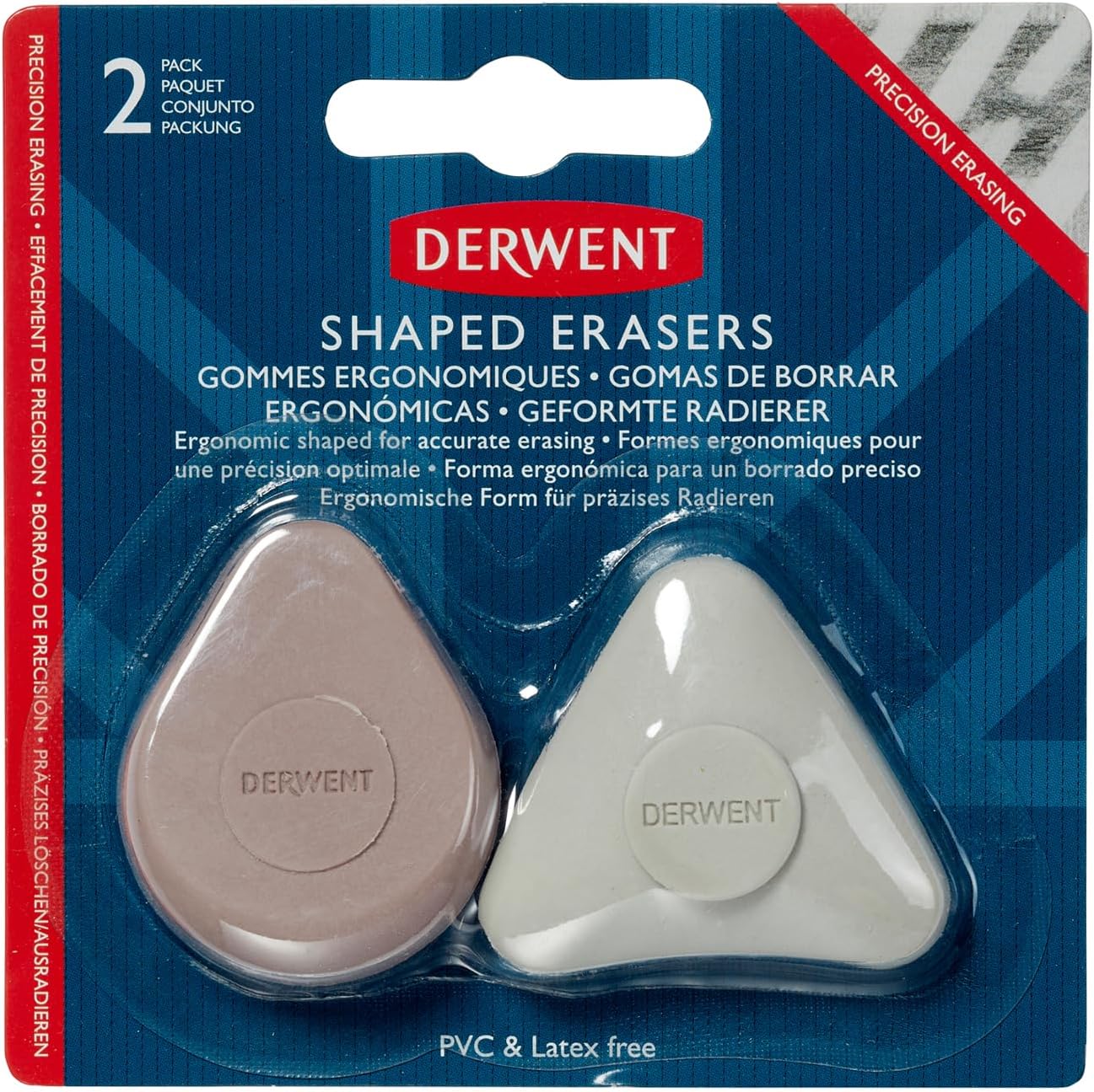 Thumbnail 1 de Derwent Set 2 gomme per cancellare ✏️