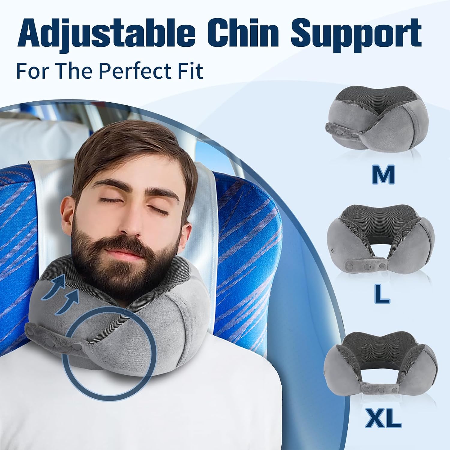 Thumbnail 1 de Cirorld Travel Pillow 1 memory foam