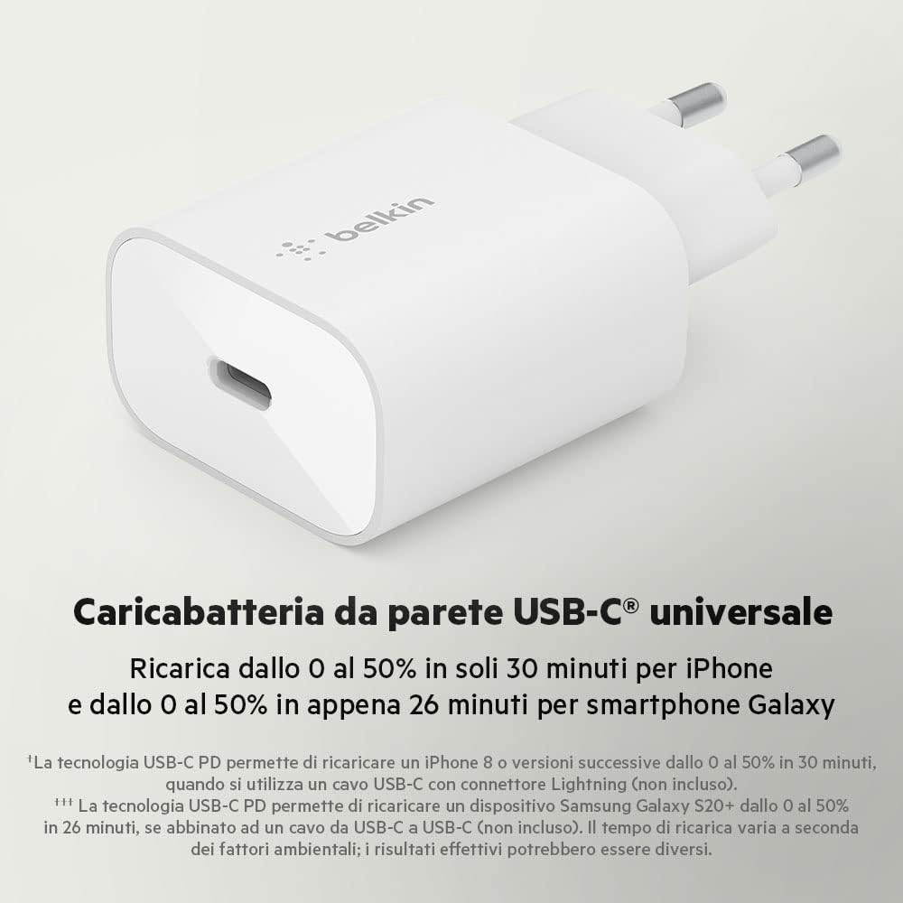 Detalle 2 de Belkin BoostCharge 25W caricatore USB‑C