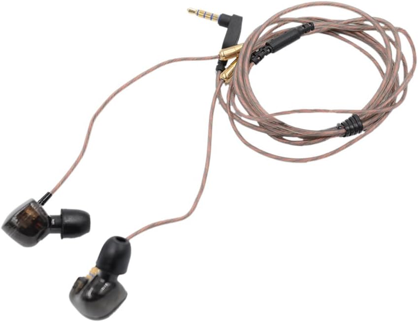 Detalle 2 de Kingriz FBA_4330330199 ATE In-Ear Earphones, Black, 3.5 mm Jack