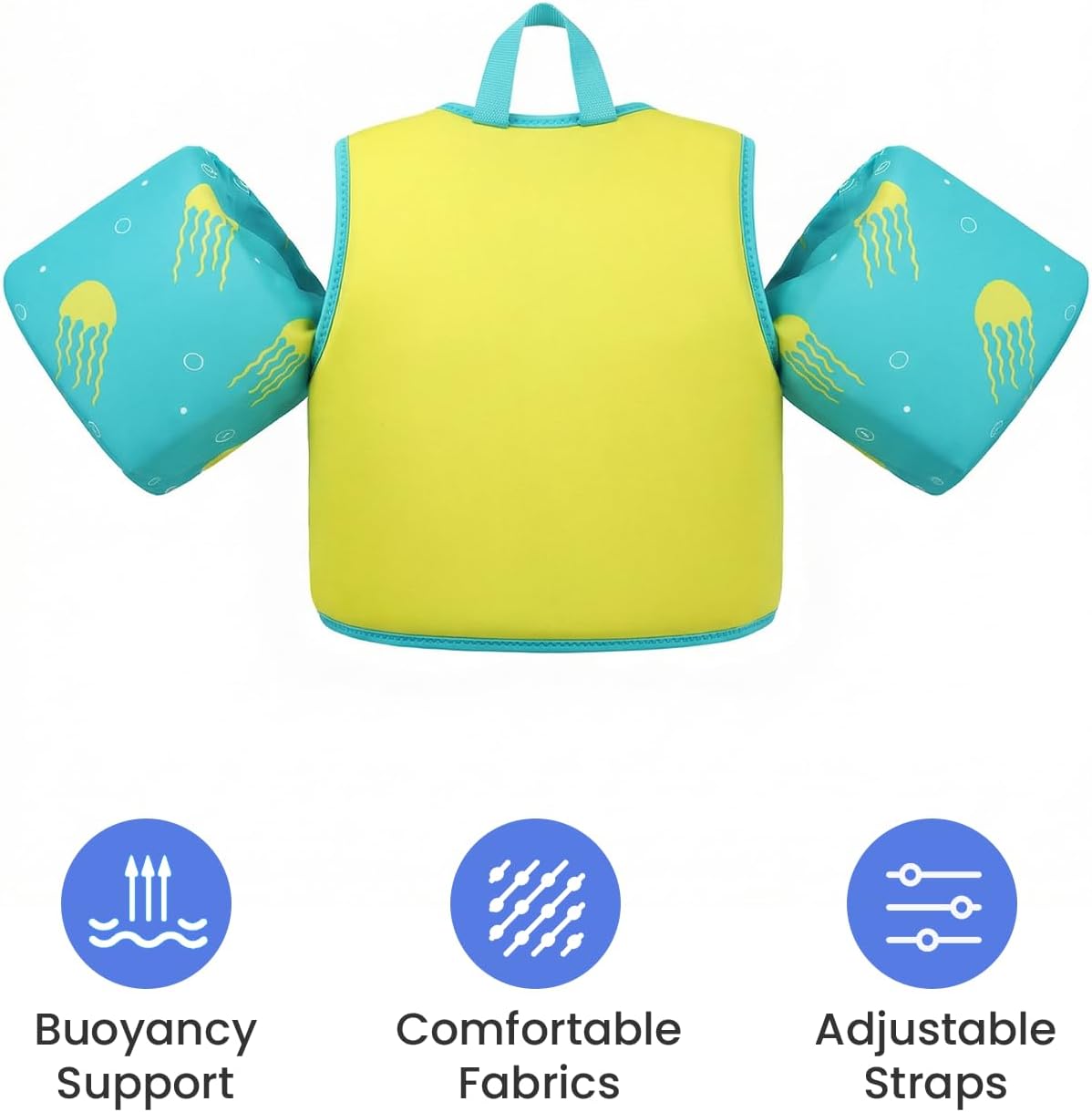 Detalle 1 de Kids swim vest with arm bands 2-6 years