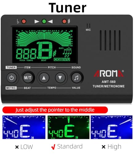 Thumbnail 2 de Ulumac Aroma 3-in-1 Digital Metronome Tuner for Guitar, Bass, Violin, and Piano