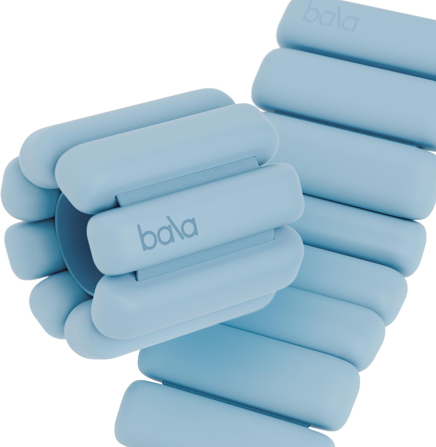 Detalle de Bala Bangles Adjustable Wrist & Ankle Weights (2 x 2 lb) with Carrying Case
