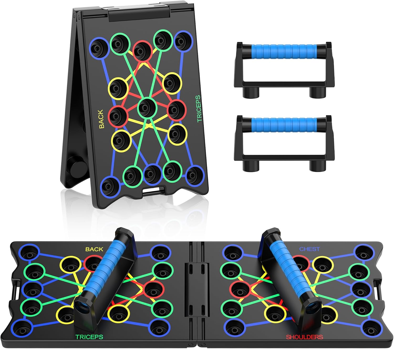 Foldable Push Up Board 24-in-1 Home Workout Equipment 🏋
