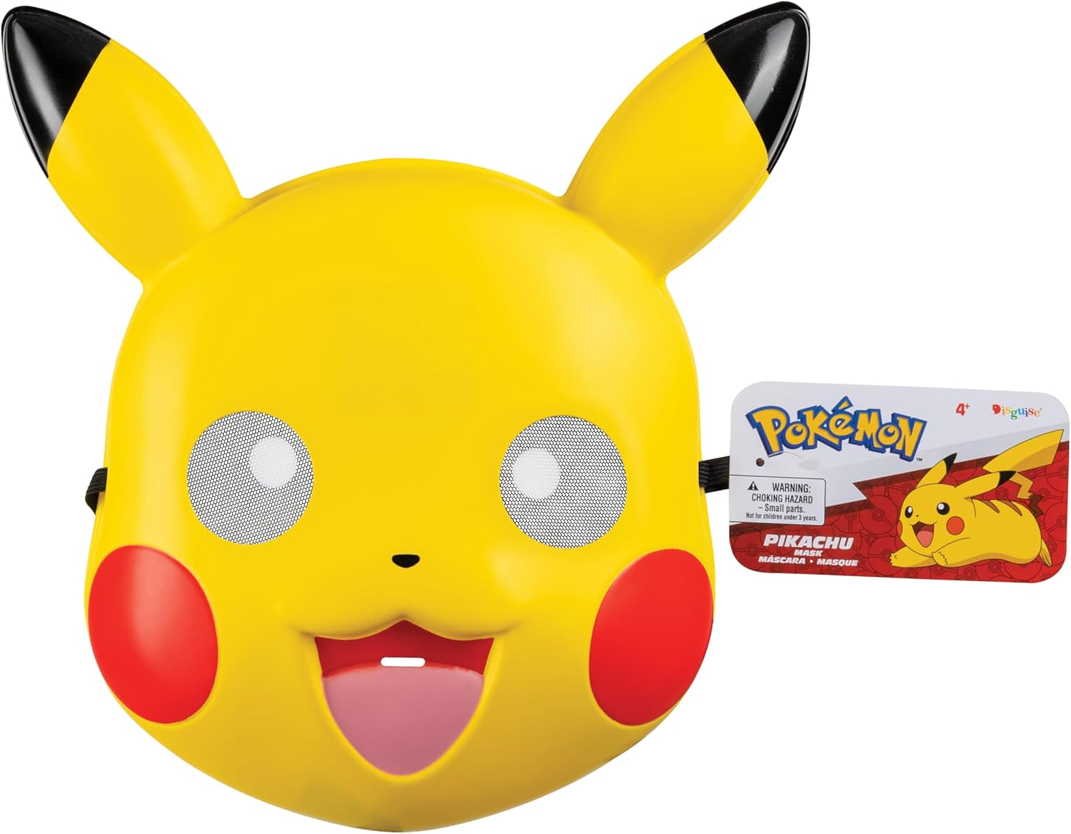 Detalle 2 de PokĂ©mon Masque Pikachu Enfant 4 ans+ đ