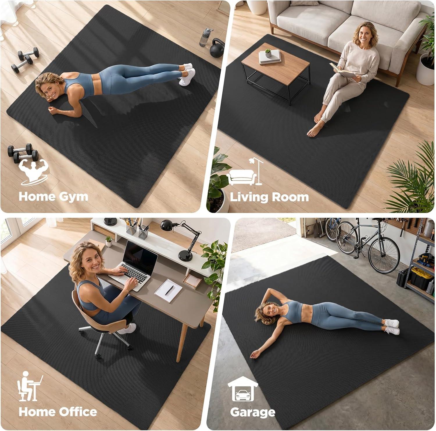 Thumbnail 6 de AIRHOP 18-Tile Gym Floor Mat ⚙