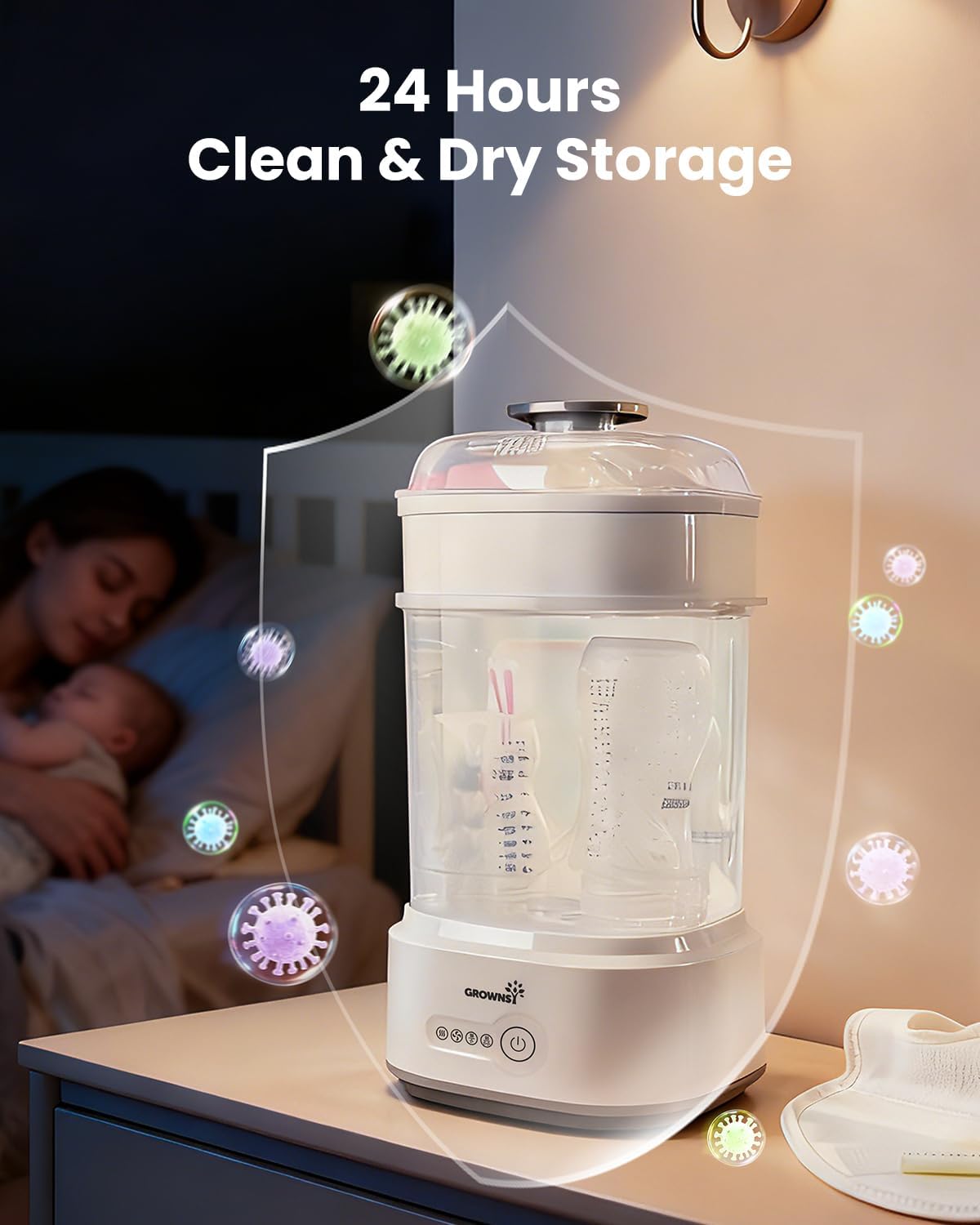 Thumbnail 5 de Grownsy Baby Bottle Steriliser and Dryer for Bottles