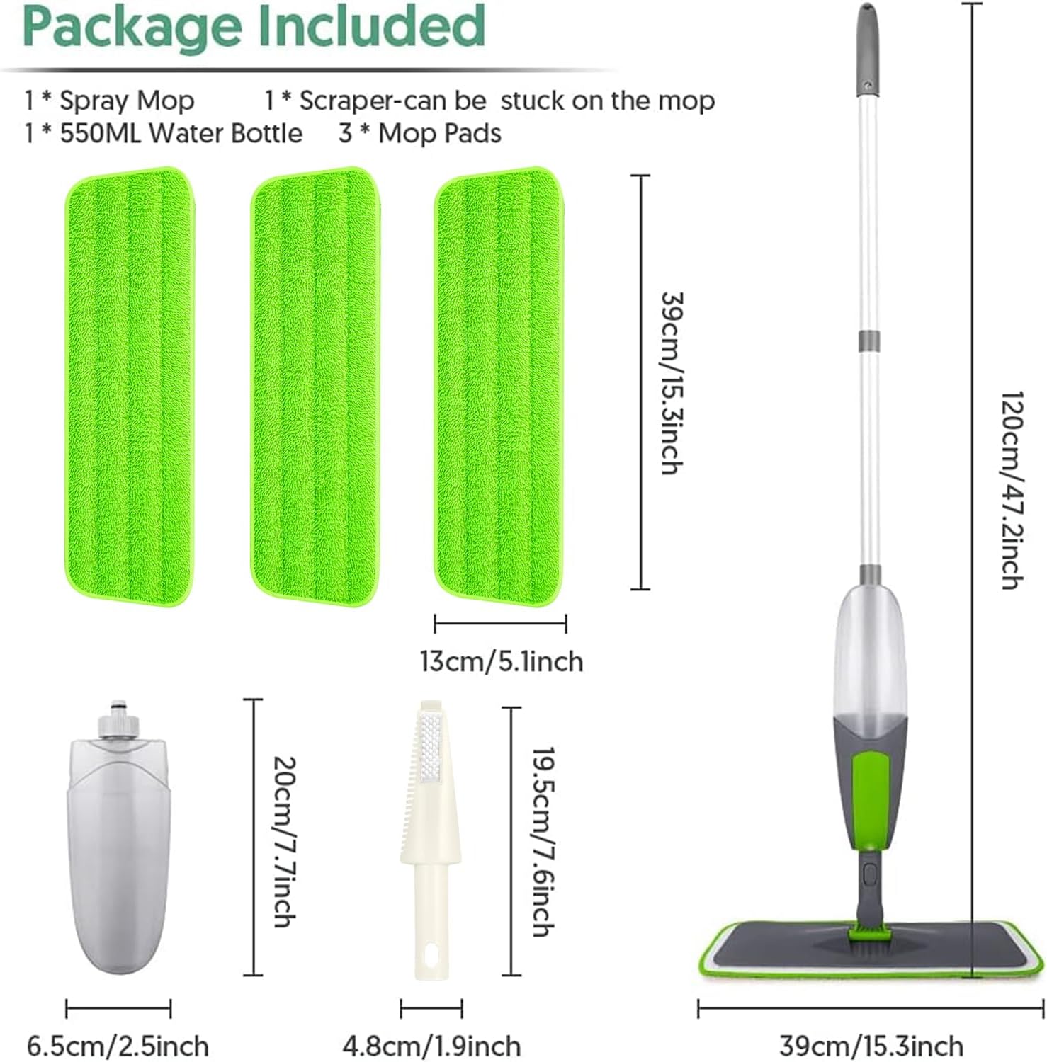 Thumbnail 6 de ILAVCOOL Spray Mop for Floors