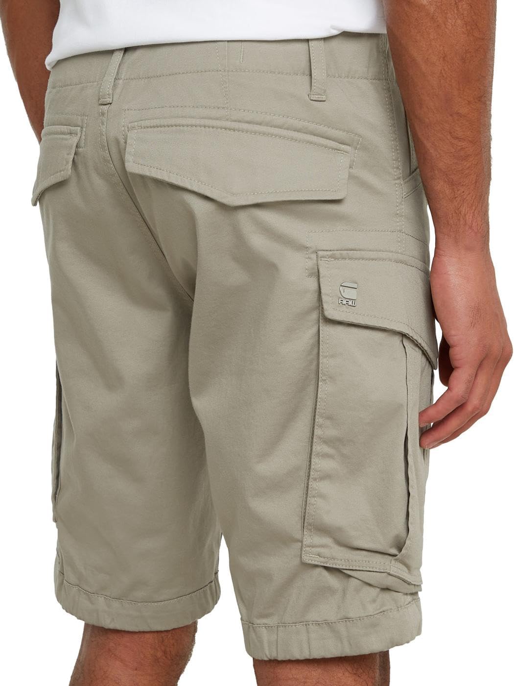 Detalle de G-Star Rovic Zip Regular Shorts Pantaloncini Uomo – taglia 33, beige