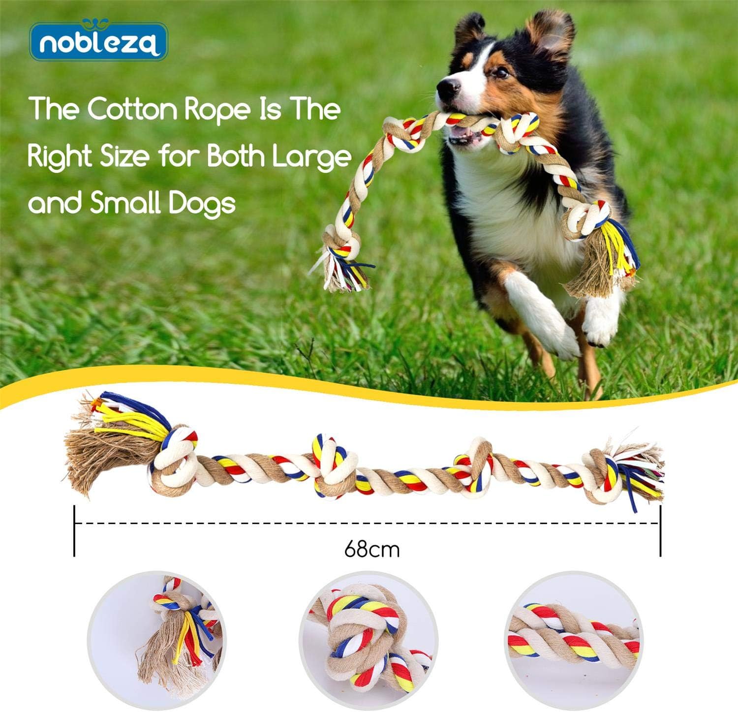 Thumbnail 2 de Nobleza Corde jouet chien 68 cm