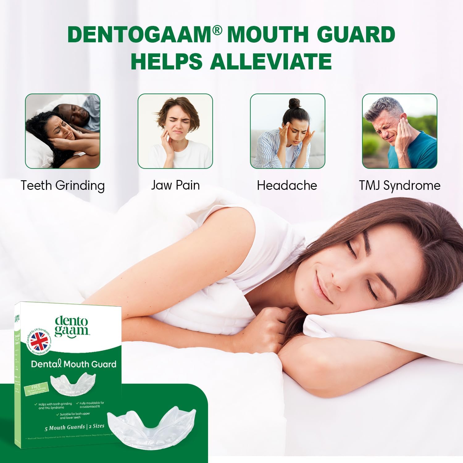 Thumbnail 6 de Dentogaam Mouth Guard for Teeth Grinding