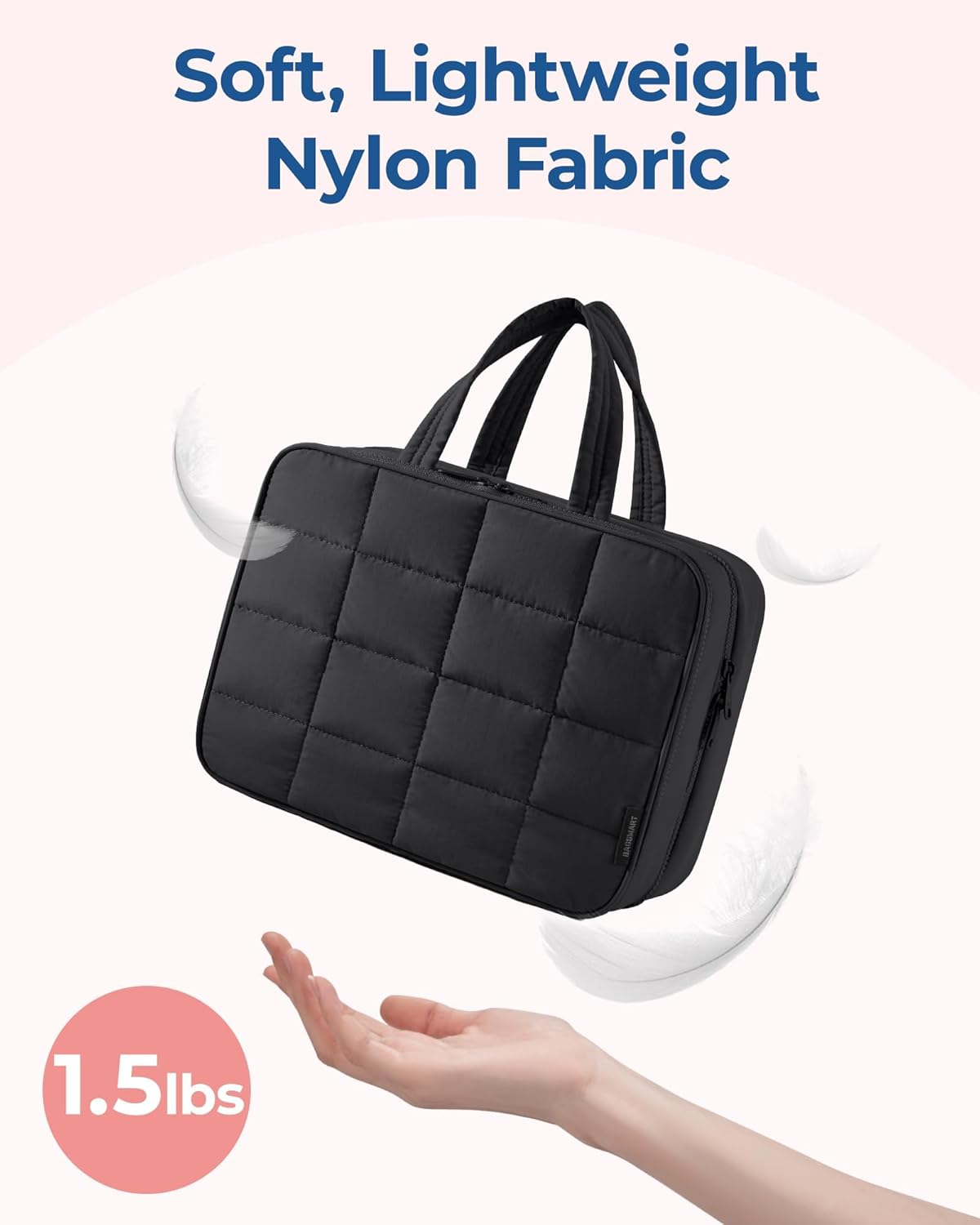 Detalle de BAGSMART Hanging Toiletry Bag L 12.2in