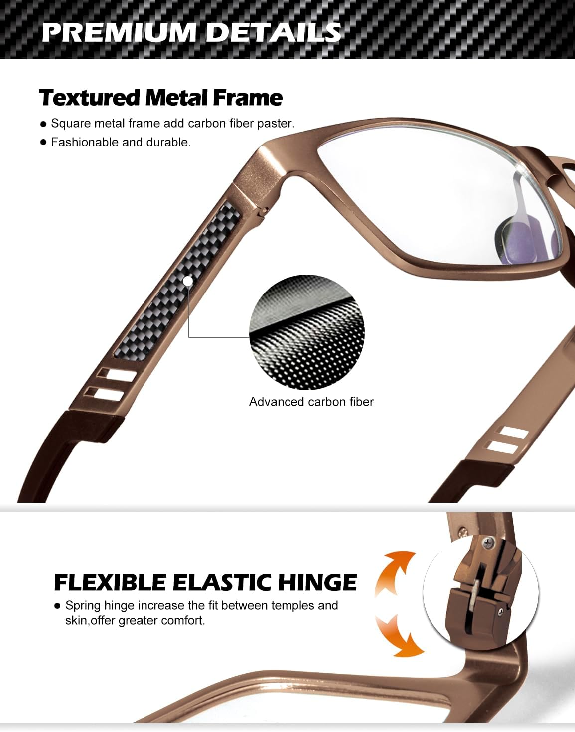 Detalle de ANYLUV Blue Light Blocking Glasses