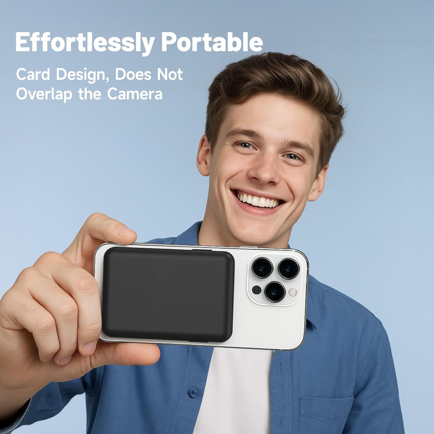 Thumbnail 3 de Vexnara Powerbank MagSafe 10000mAh – Caricatore Portatile Wireless 20W con Display LED