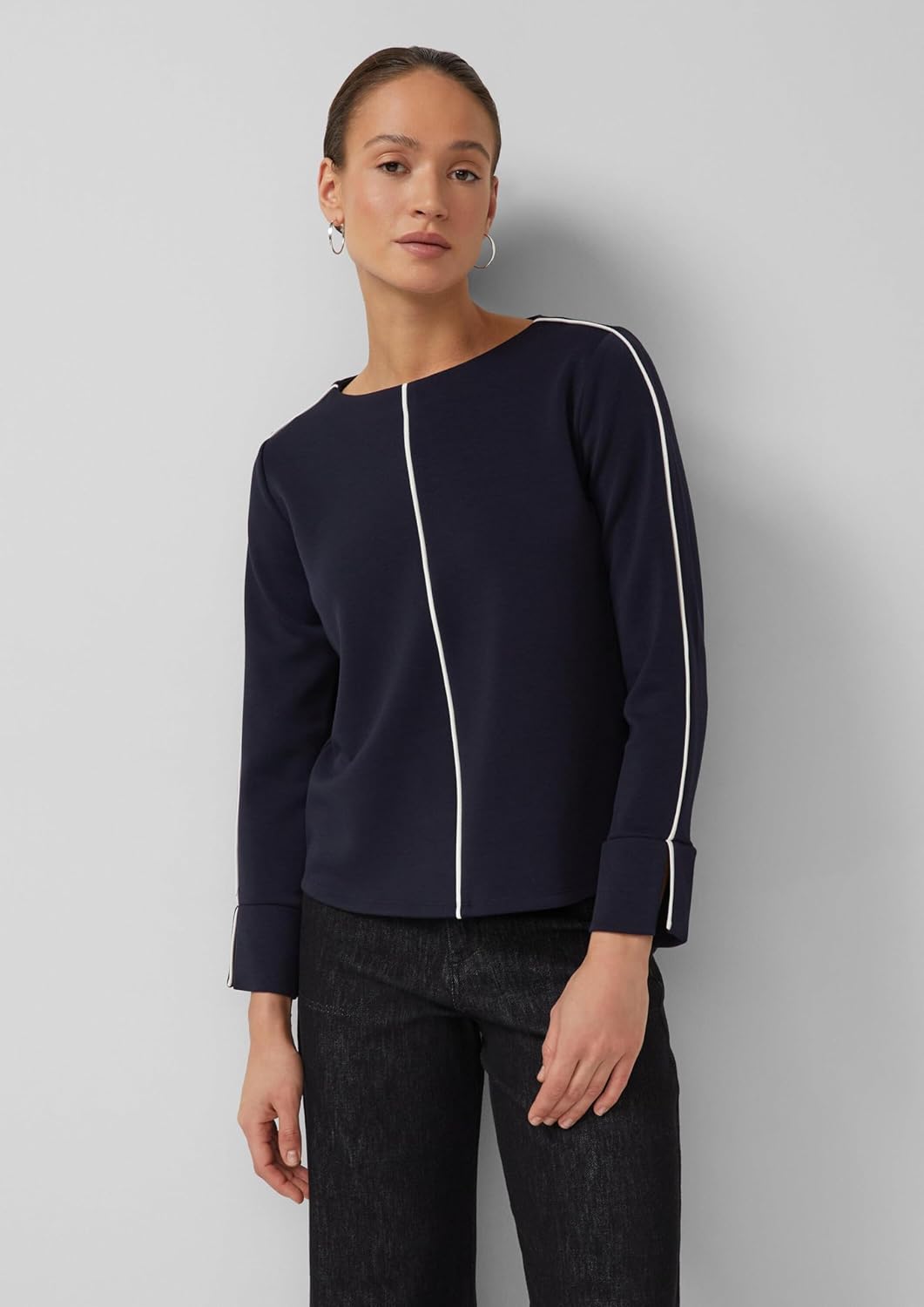 Thumbnail 2 de s.Oliver T-Shirt aus Baumwolle mit Label-Print
