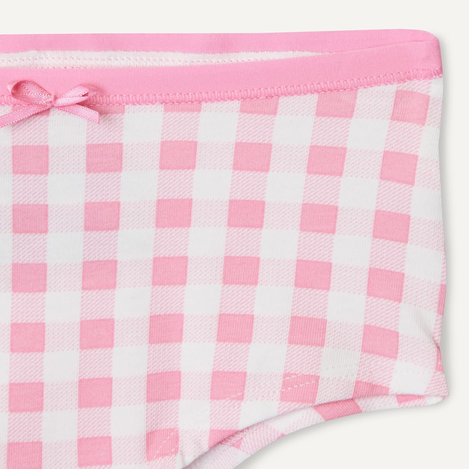 Detalle de Amazon Essentials Girl's Cotton Jersey Boyshort Underwear – Mid-Rise Comfort