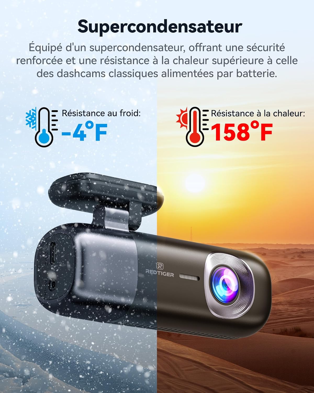 Thumbnail 5 de REDTIGER F9 4K dash cam